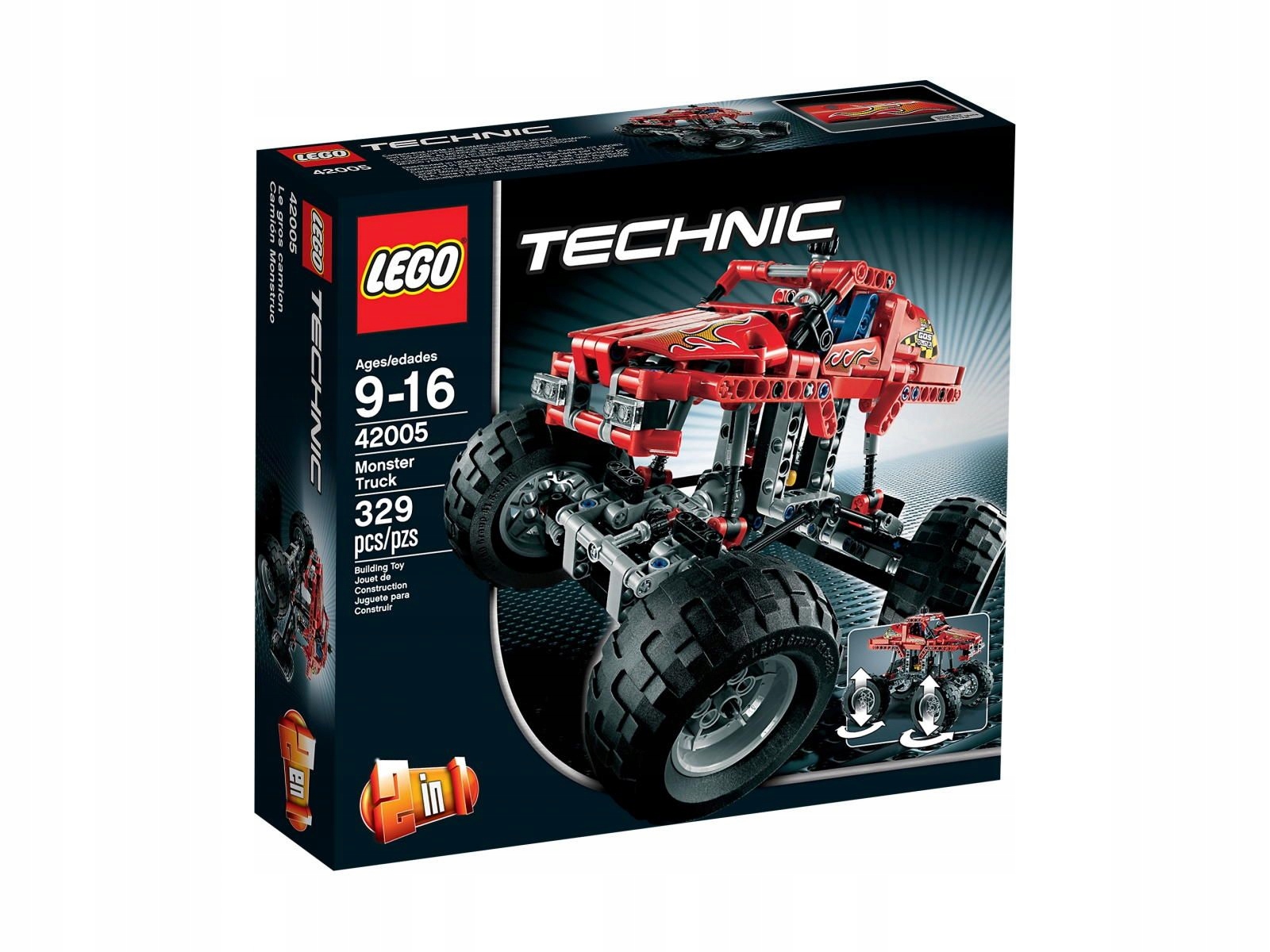 Klocki Lego Technic 42005 Monster truck