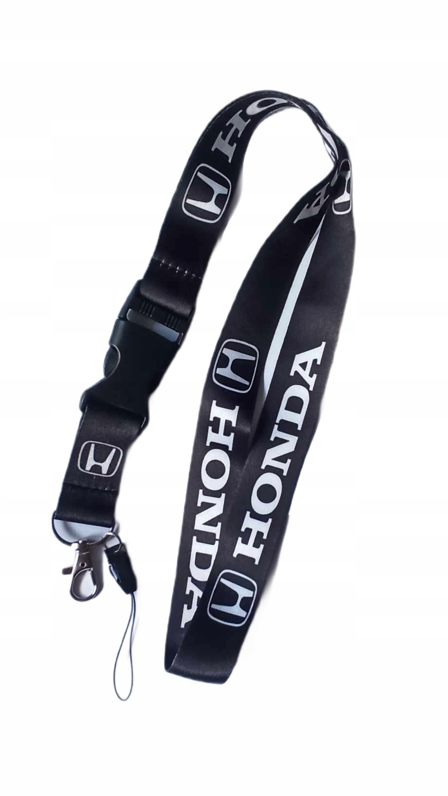 Honda Smycz Smyczka Do Kluczy Czarna