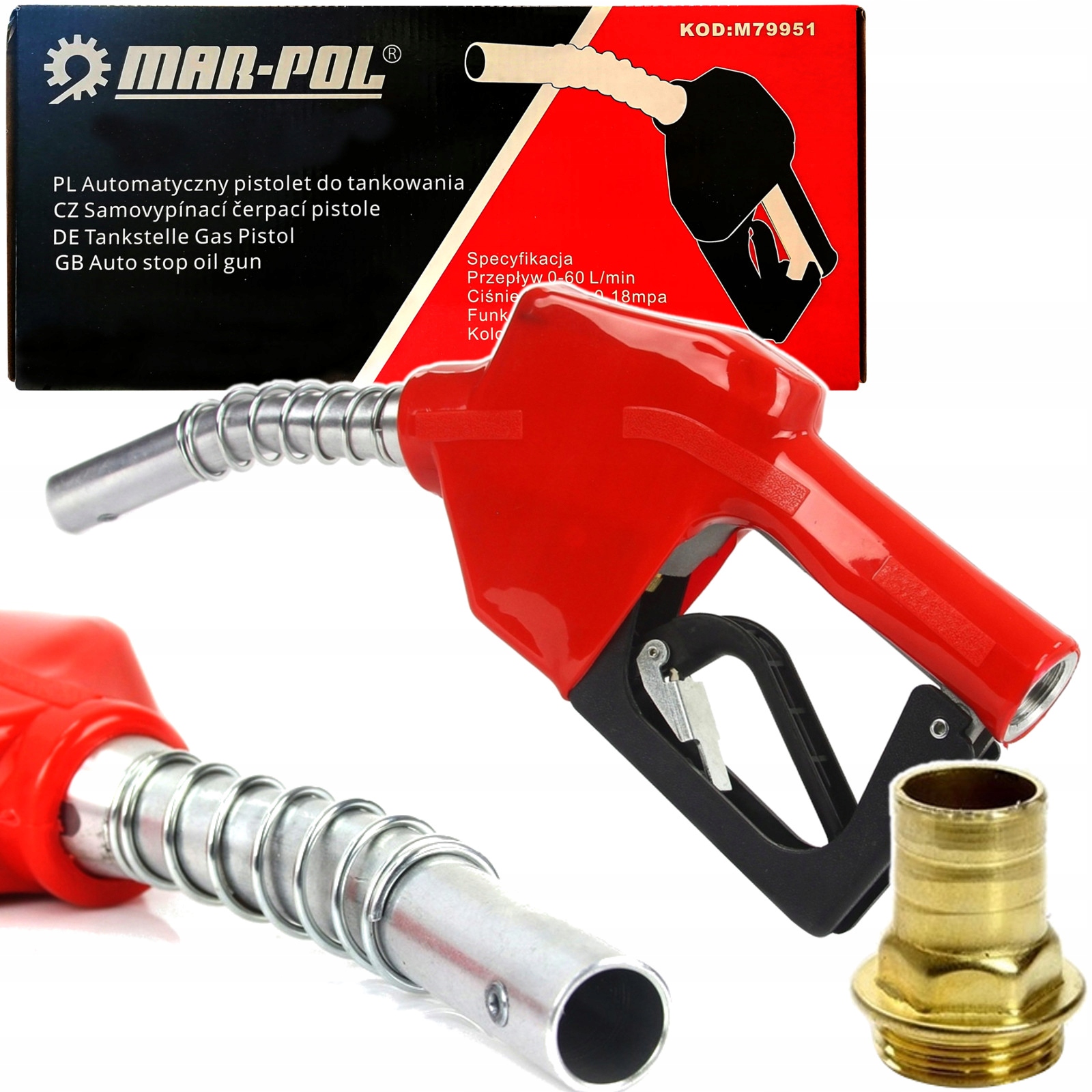 

Pistolet Do Dystrybutora Pompy Paliwa I Oleju Cpn