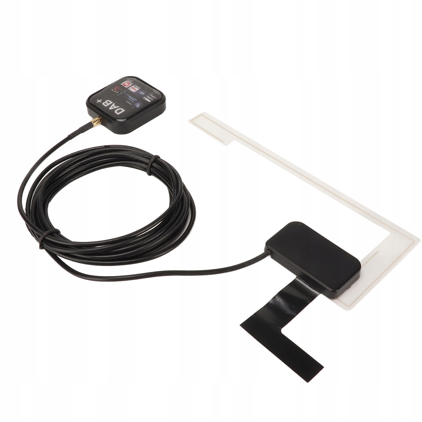 ODBIORNIK RADIOWY DAB DAB+ ZASILANY PRZEZ USB Z ANTENĄ