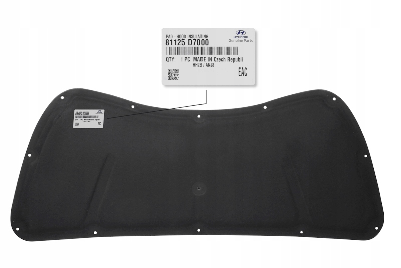 81125D7000 - Звукоізоляція капота TUCSON III-81125-D7000
