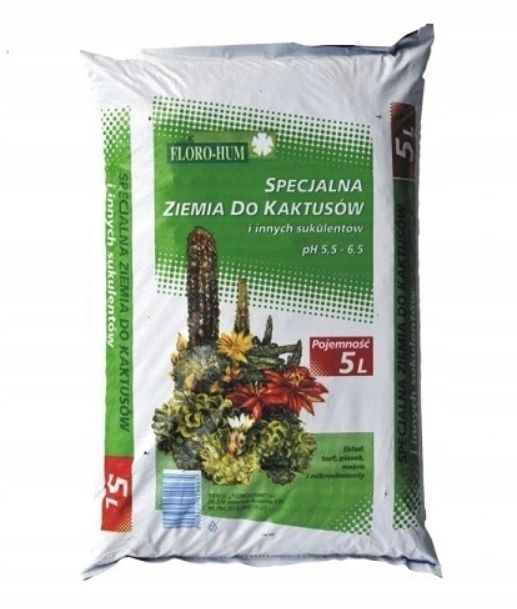 

Ziemia do kaktusów i sukulentów Floro-Hum 5 L