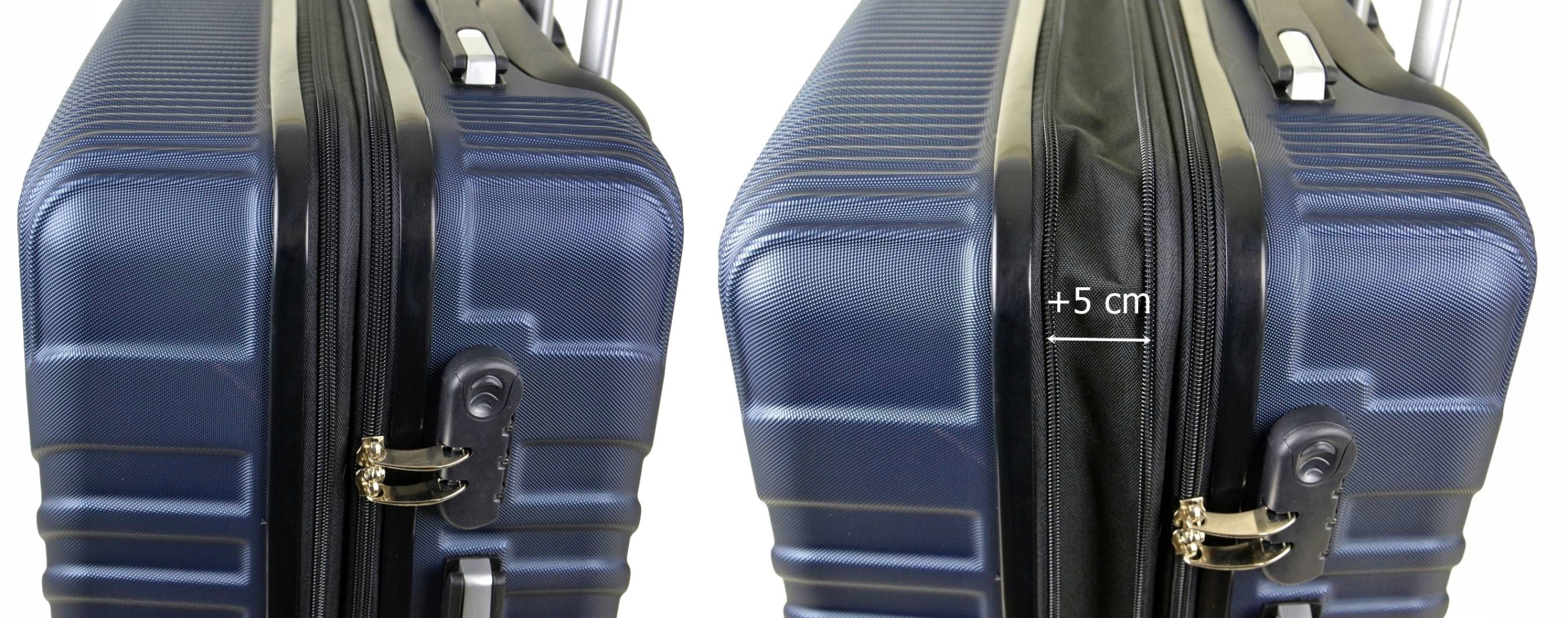 ŚREDNIA WALIZKA SUNBAG - MODEL 8082 Z POSZERZENIEM pojemność 80 LITRÓW Marka inna