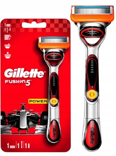 

Gillette Fusion 5 Power maszynka do golenia F1 Red