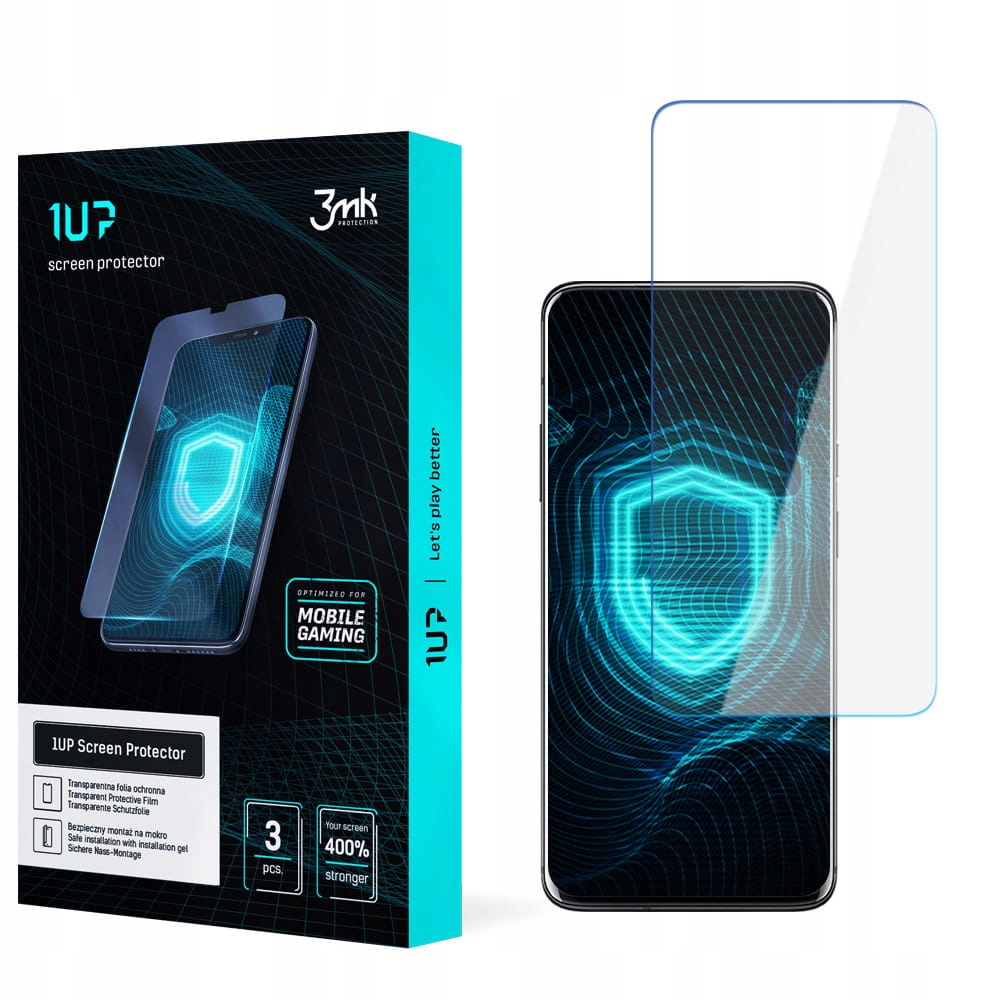 3x Folia ochronna hydrożelowa 3mk 1UP na OnePlus 7 Pro wytrzymała