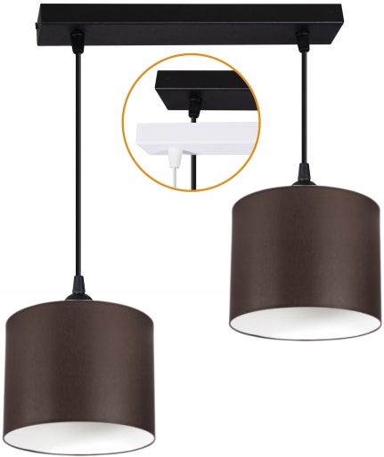 Závěsná stropní lampa Abažur Led Kolor L2X