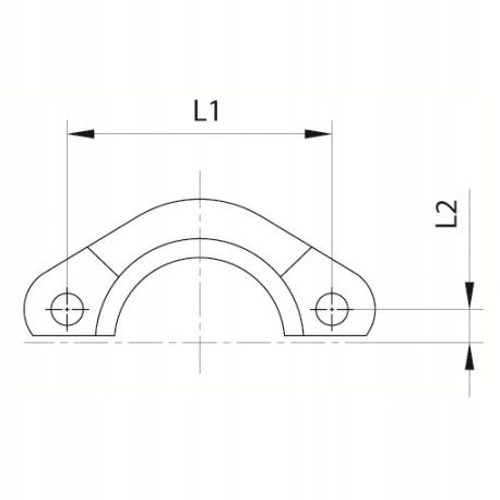 PÓŁKOŁNIERZ DO FLANSZY SFS SAE 6000PSI 3/4" 4 Marka Hydron