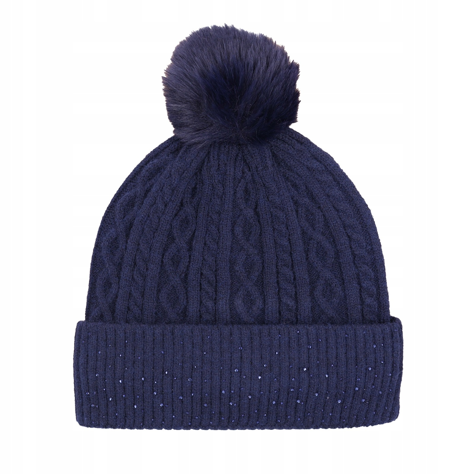 Schockemohle, Czapka Glamour Beanie, Dark Navy