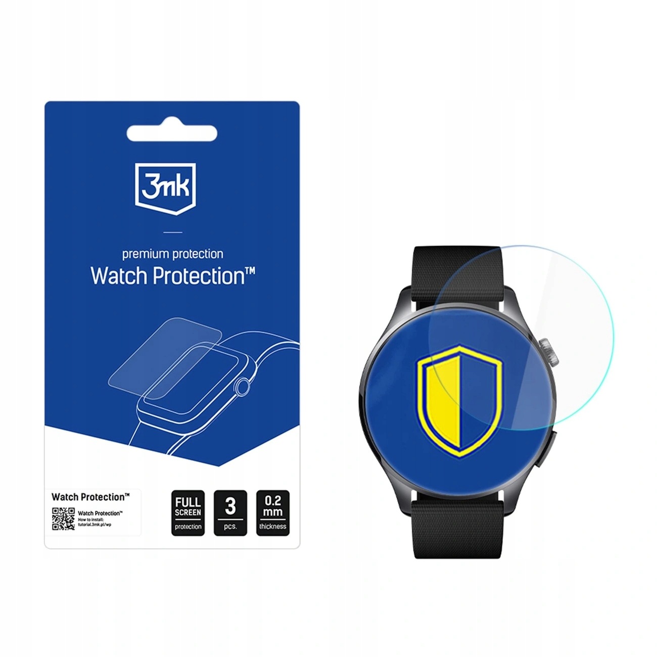 Szkło hybrydowe 3mk Watch Protection FlexibleGlass na Xiaomi Watch 5 (47mm)