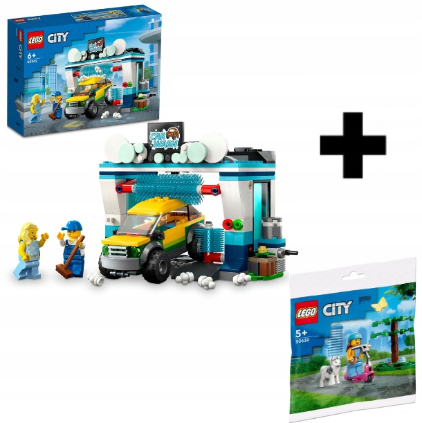 Lego City Automobilová 60362 Lego 30639 Dárková Sada