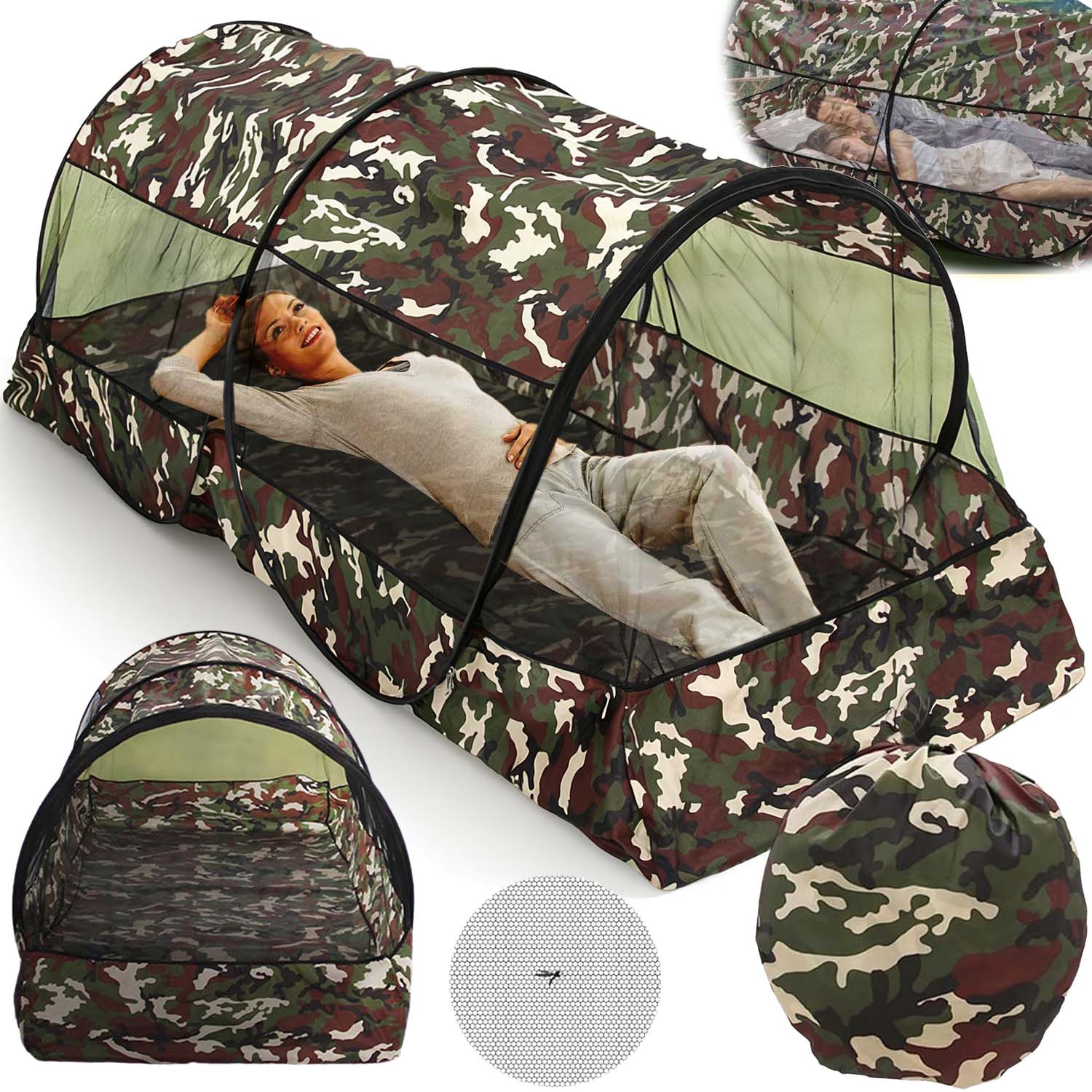 Stan 220*100*73 CM, Prodyšný A Pohodlný, Přenosný