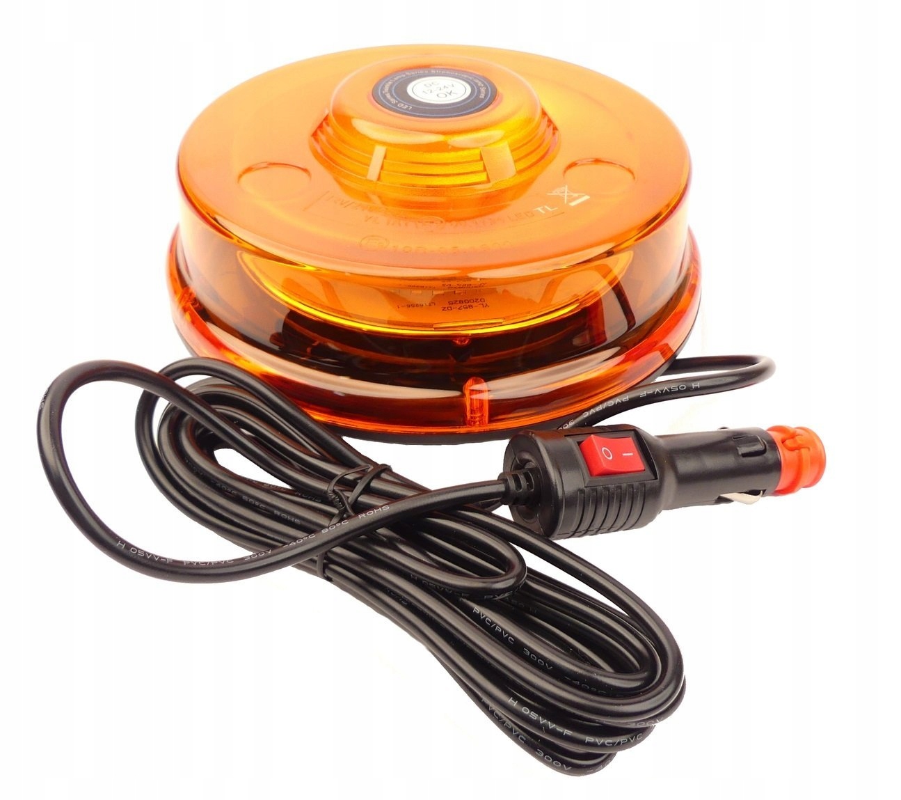 Lampa Blyskowa Kogut 48LED UFO II R65 R10 Magnes