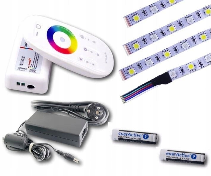 podświetlenie Tv Led Rgbw Premium telewizor kolor biały pilot 32 40 43 cale