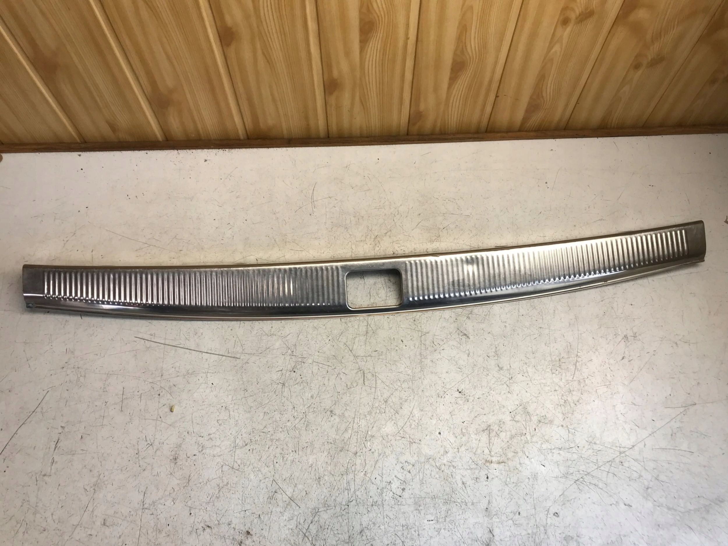 threshold cap moulding CHROM boot AUDI A6 C5 4B9864483A