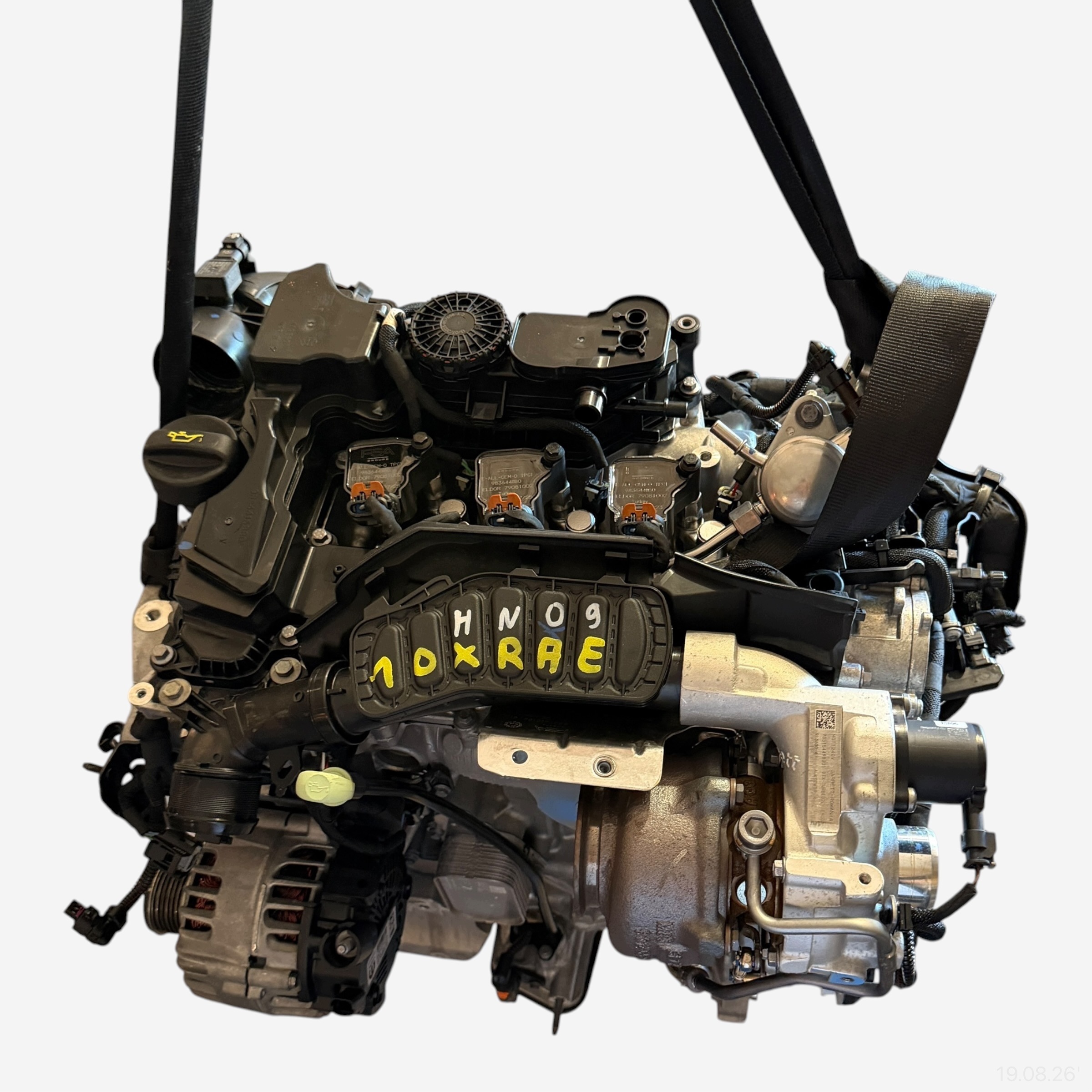 engine MOTOR complete HN09 PEUGEOT CITROEN 1.2 PURETECH HN09 10XRAE