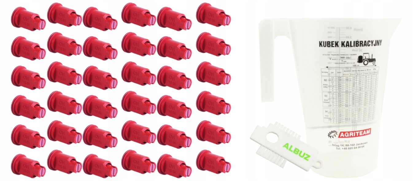 КОМПЛЕКТ НАСАДОК BEAM 18M CVI 110 04 ALBUZ + БЕЗКОШТОВНО