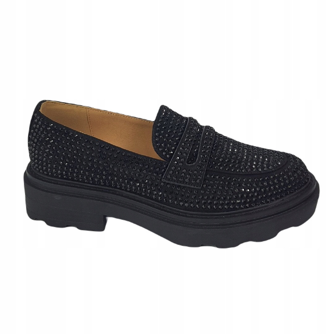 Dámské mokasíny Alma En Pena I23200 Black 37, černá