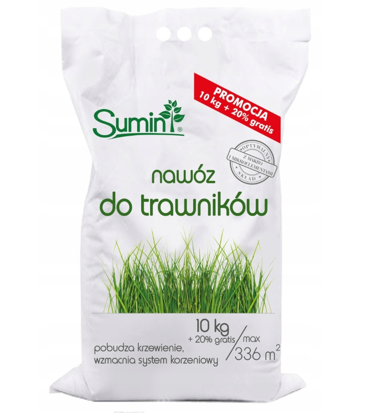 

Sumin Nawóz granulat do trawnika 10kg 2kg