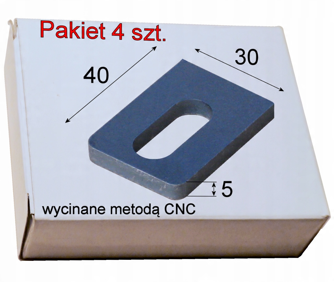 

Uchwyt mocowanie przęsła 30x40x5 Pakiet 4 szt..