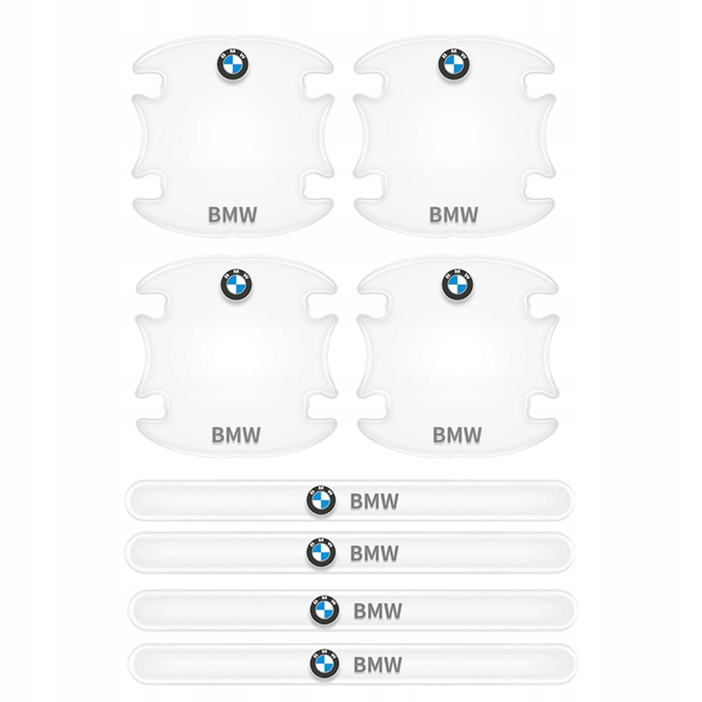 Mocna Folia Ochronna Pod Klamki Drzwi Bmw