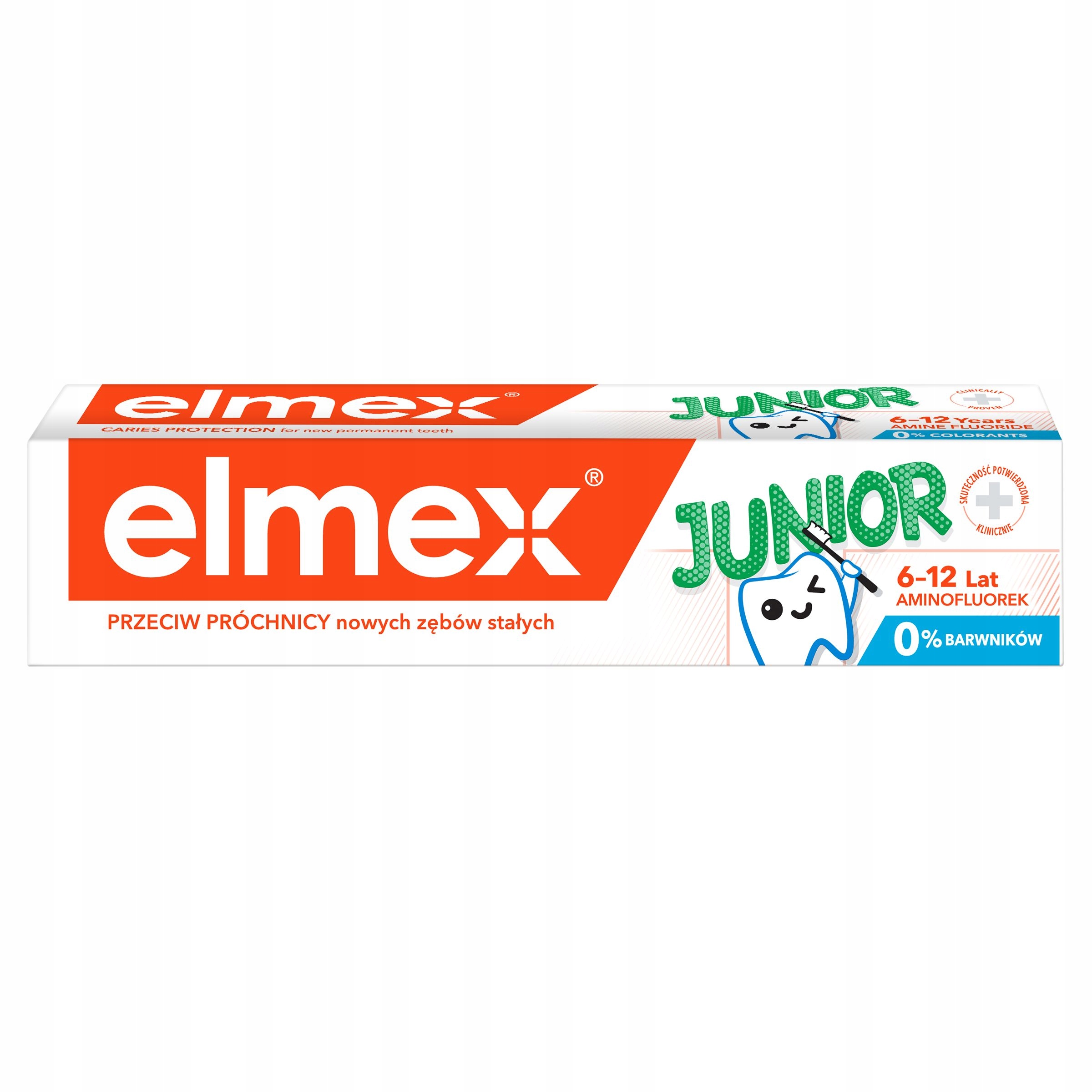 

Elmex Junior pasta do zębów dla dzieci 6-12 lat