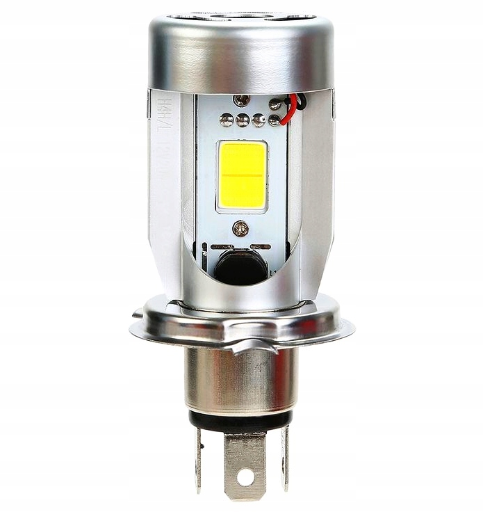 ŻARÓWKA LED H4 HS1 2x2000 LM MOTOR SKUTER MOTOCYKL