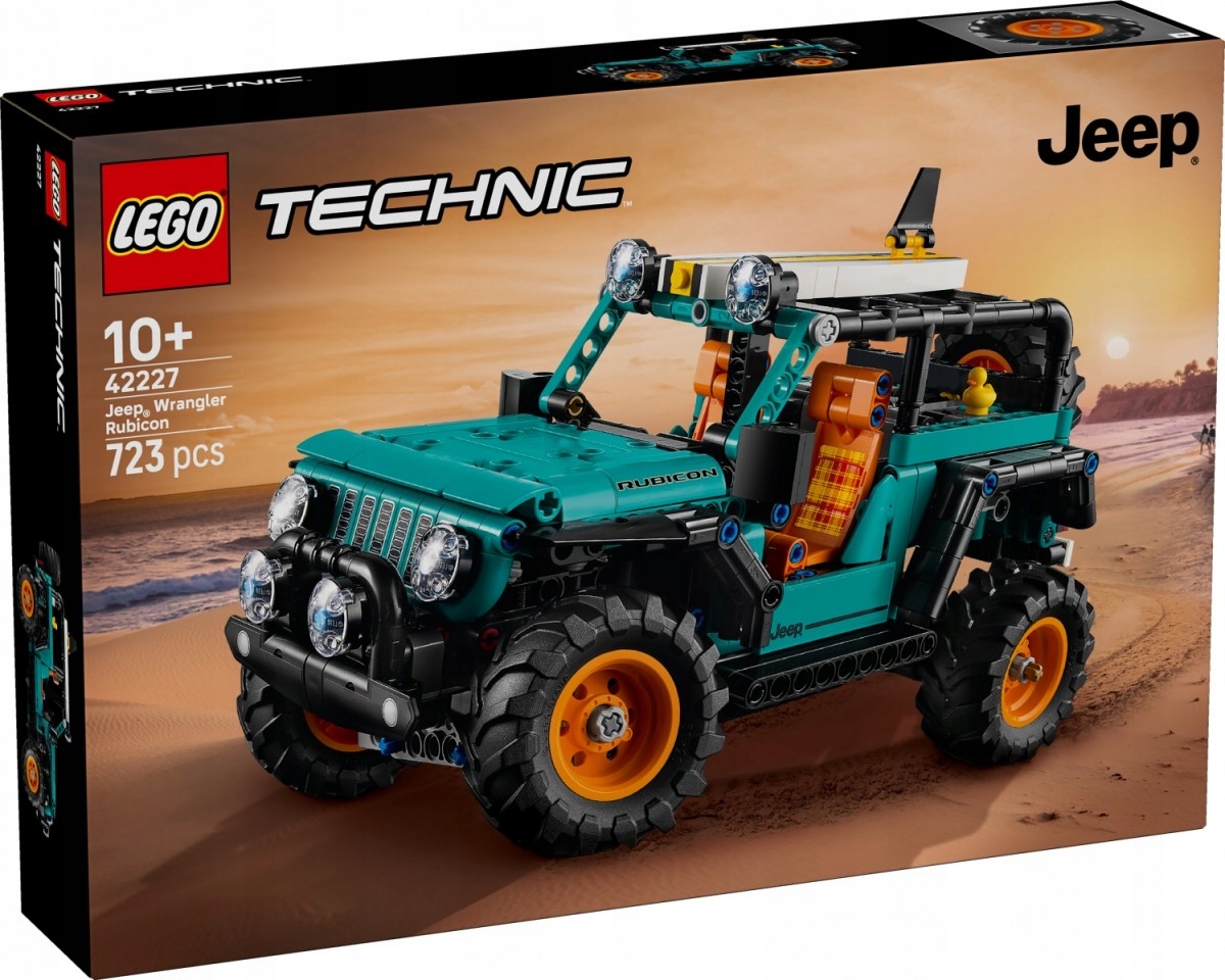 Lego Stavebnice Technic 42227 Suv Jeep Wrangler Rubicon