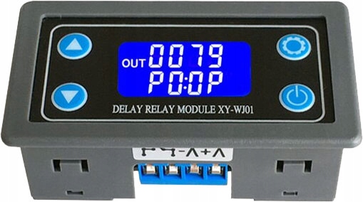 

Przekaźnik z układem czasowym 1s - 9999 min w obud