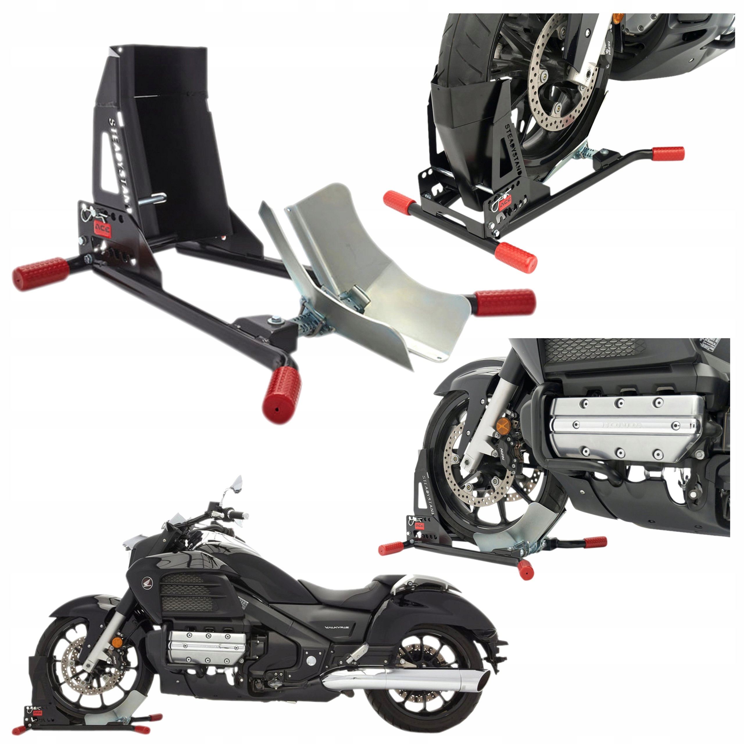 Stojan Motocyklový Predný Zadný Na Prepravu Motocykla 15-21' 90 200 mm