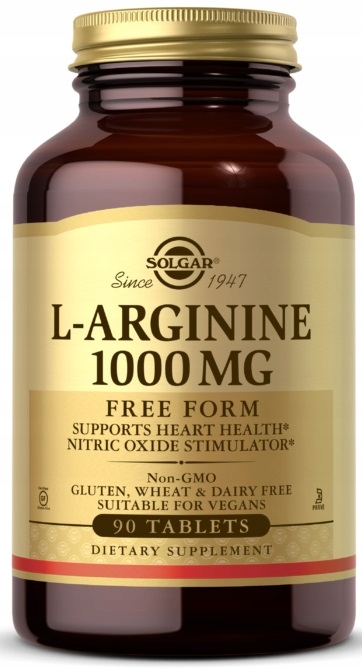 Solgar L-arginin 1000 Mg 90 t Ve Volné Formě