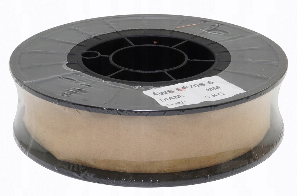 DRUT SPAWALNICZY MIGOMATU SPAWARKI SPAWANIA MIG/MAG ROLKA SZPULA 1,0mm 5KG Średnica 1 mm