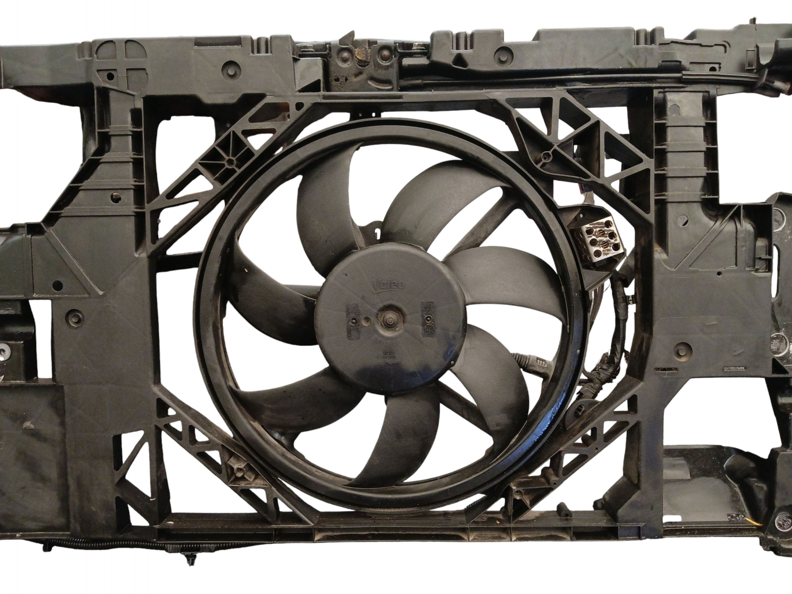 support panel for radiators fan RENAULT MEGANE III 3 1.6 16V 110KM 752100004R