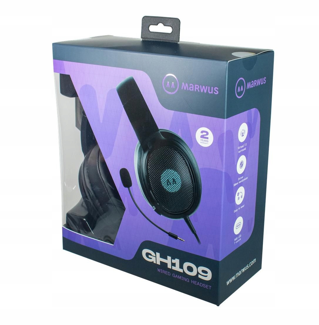 MarWus Słuchawki z mikrofonem Kod producenta GH109
