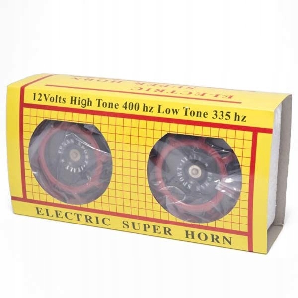 KLAKSON EPMAN x2 335/400Hz DWA TONY GŁOŚNE JDM ZIELONE Stan opakowania oryginalne