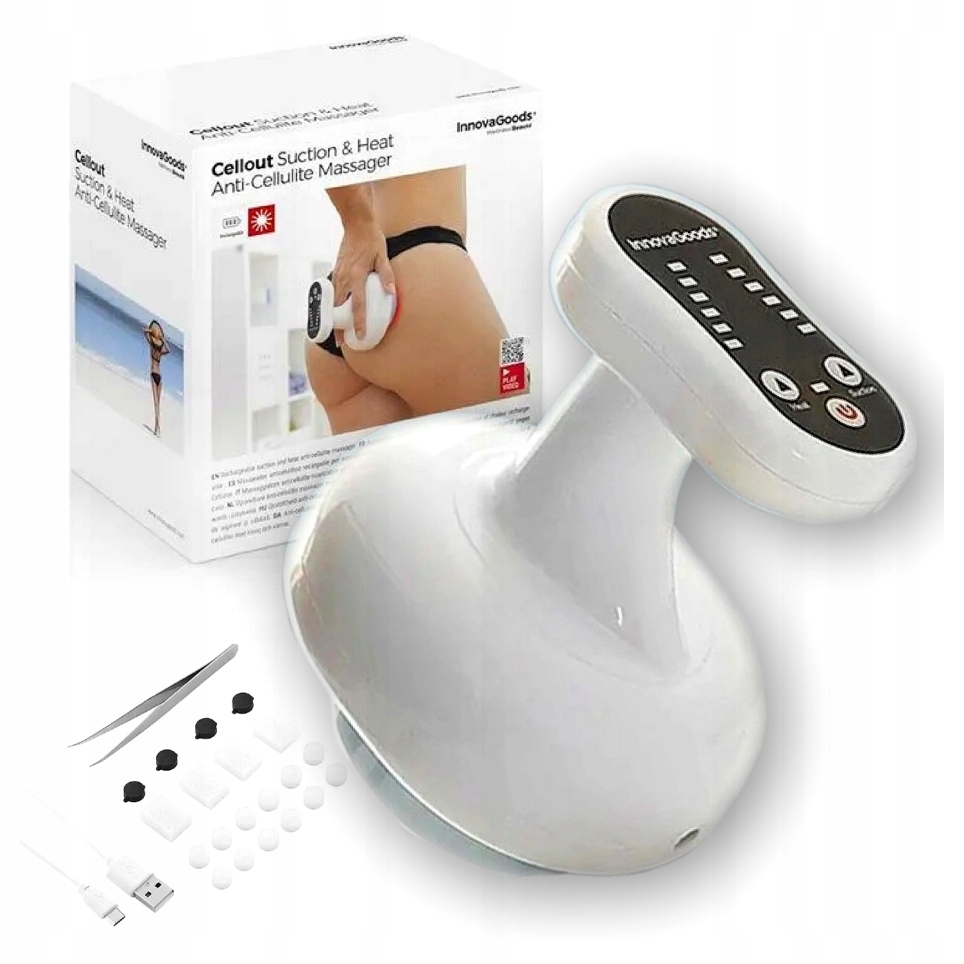 Masażer Antycellulitowy Ssący Grzejący Ujędrniający Wyszczupla Innovagoods