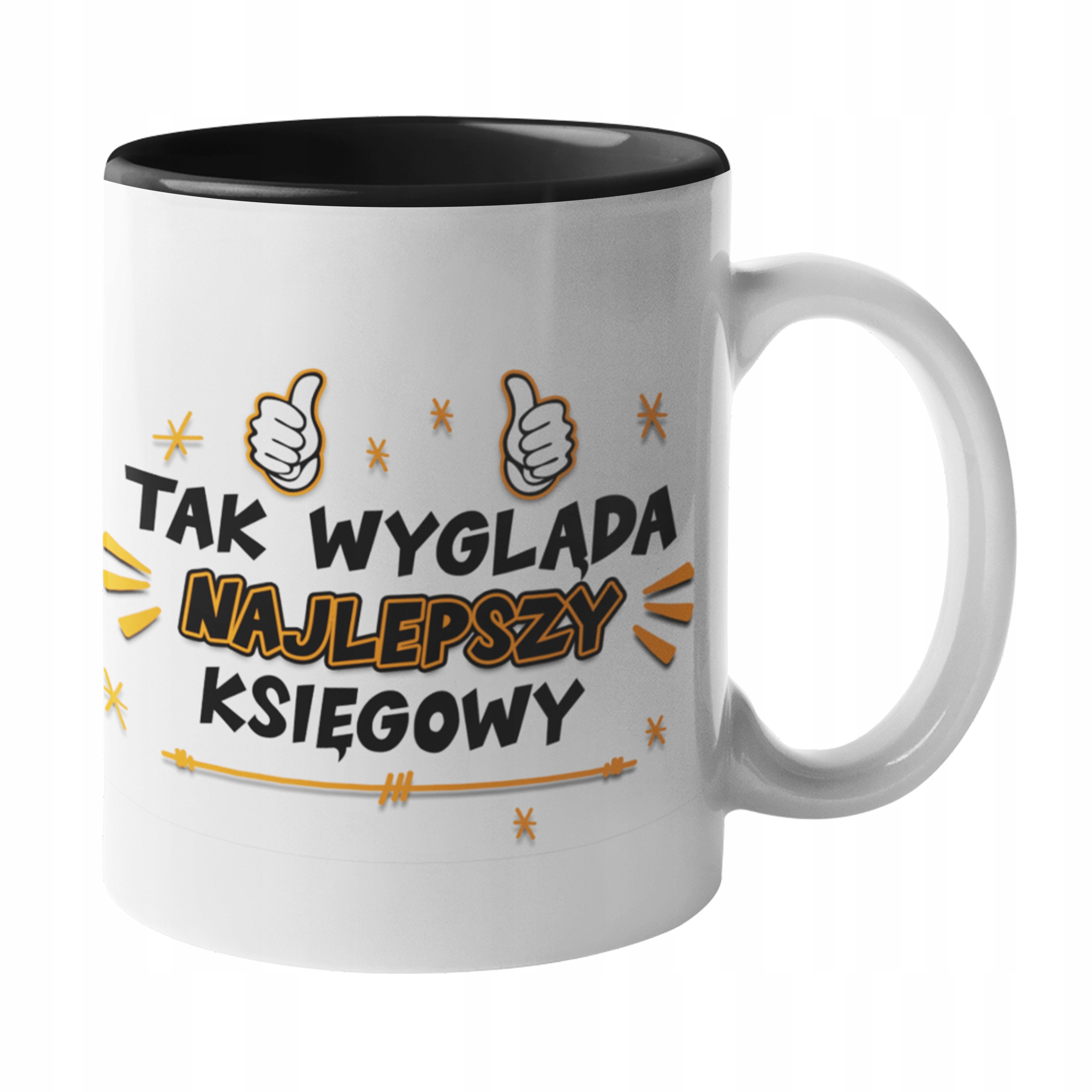 

Kubek dla Księgowego księgowy czarny