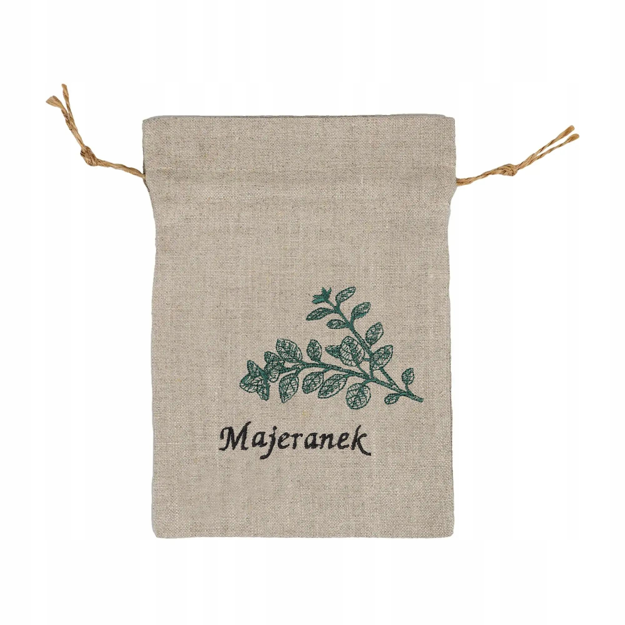 Woreczek na zioła - majeranek (lniany) Kod producenta 5903726898218