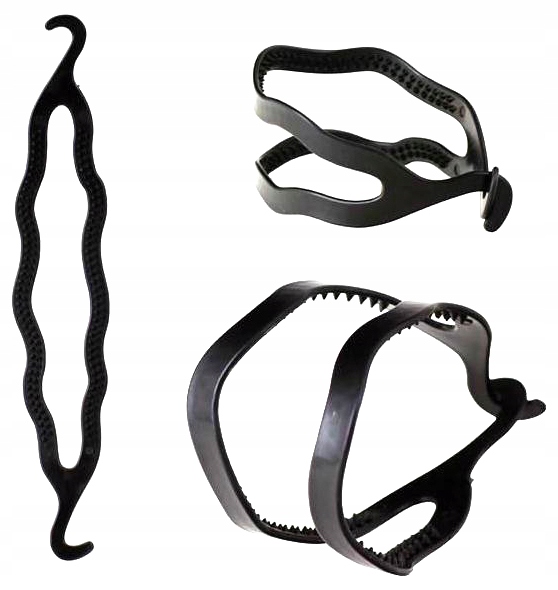 

Spinka Włosów Kok Czarna Twister Vintage Upięcie