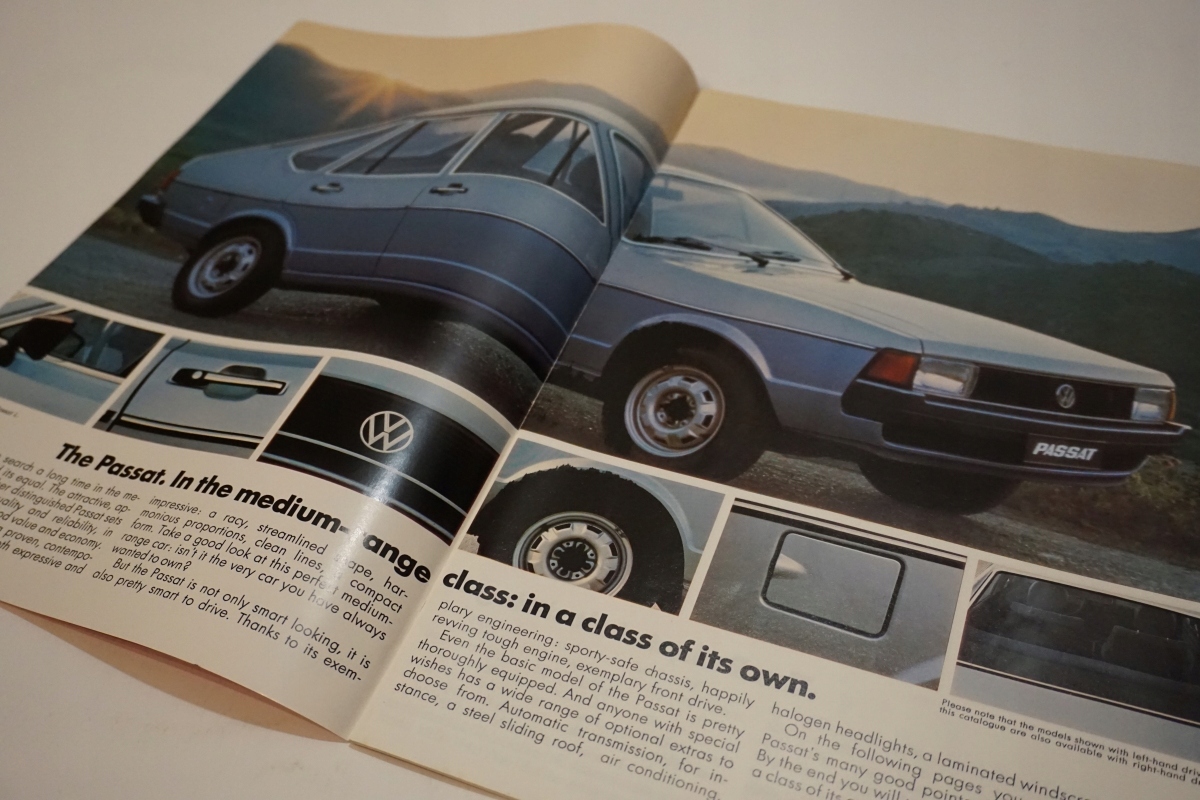 PROSPEKT VOLKSWAGEN PASSAT 1979 Publication year 1979