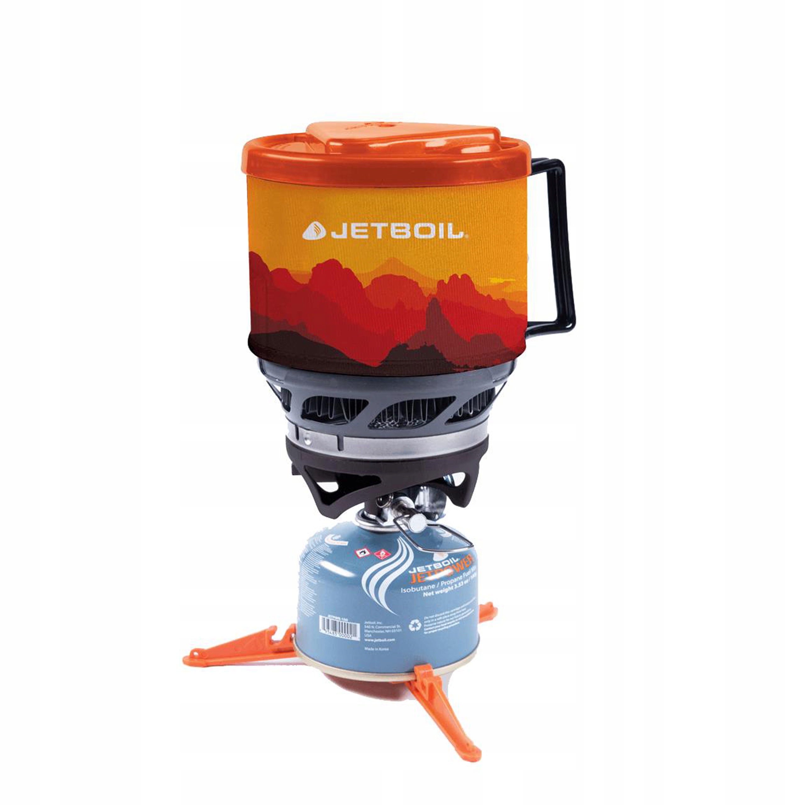 Туристическая газовая плитка Jetboil MiniMo Sunset