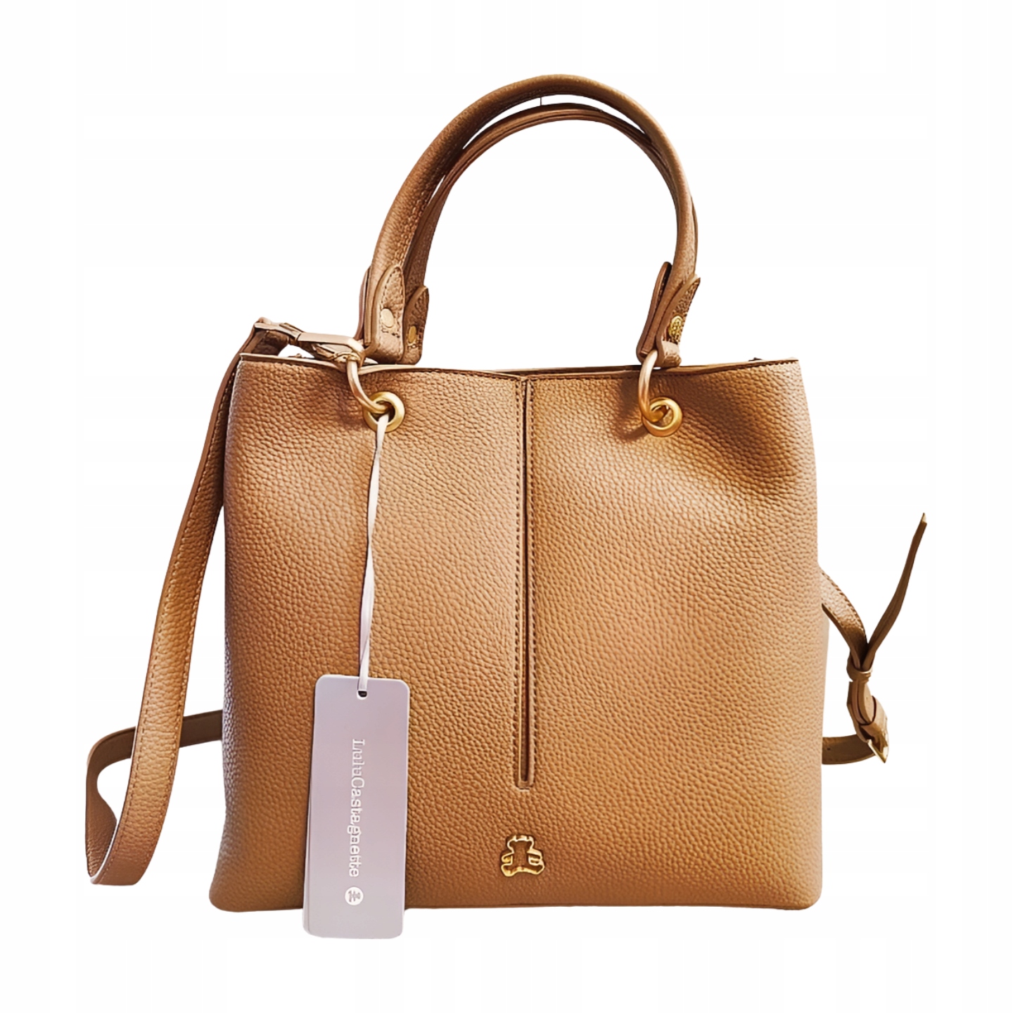 Lulu Castagnette shopper kabelka béžová