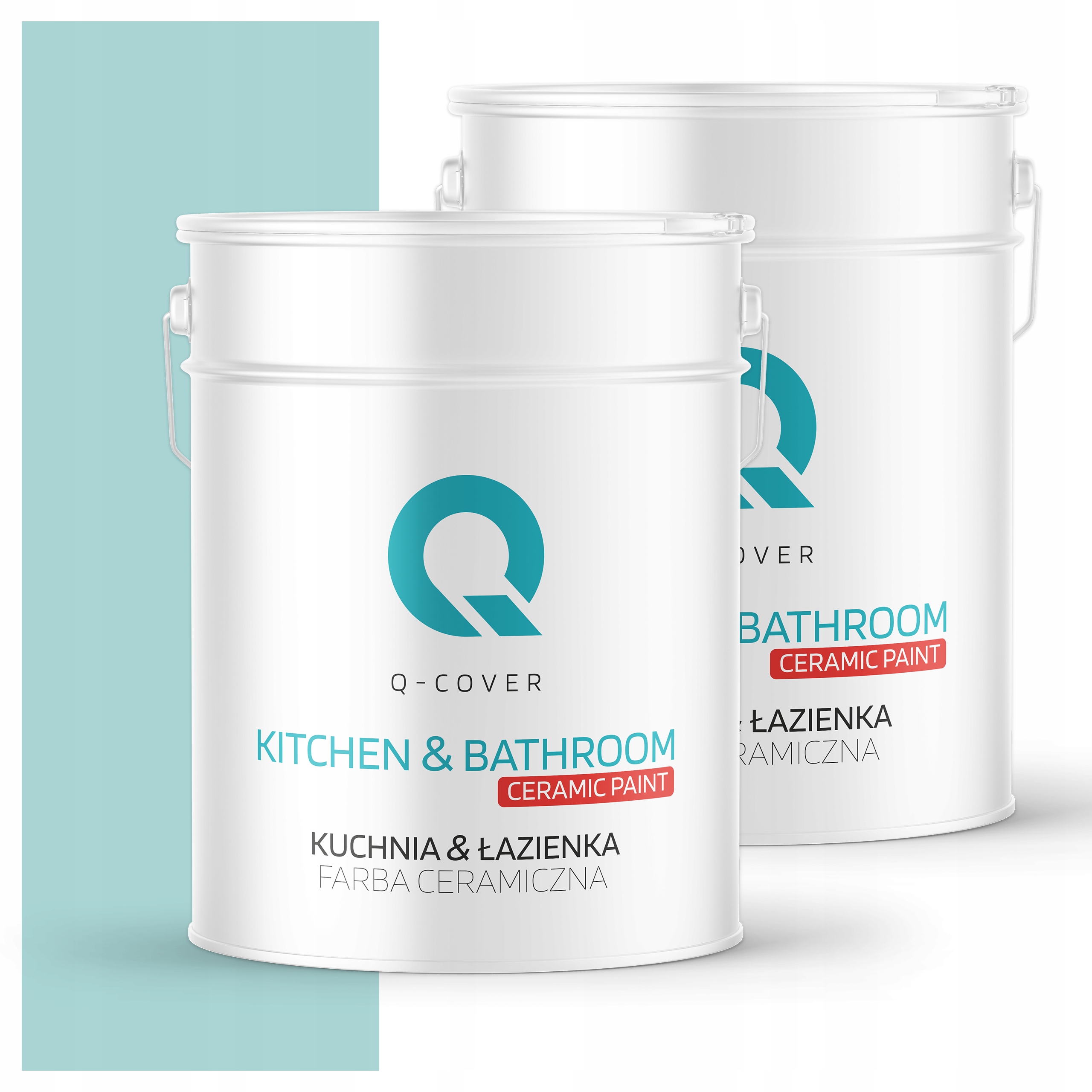 Barva do kuchyně a koupelny Omyvatelná 10L Hluboká Matná Tyrkysová Světlá H1462
