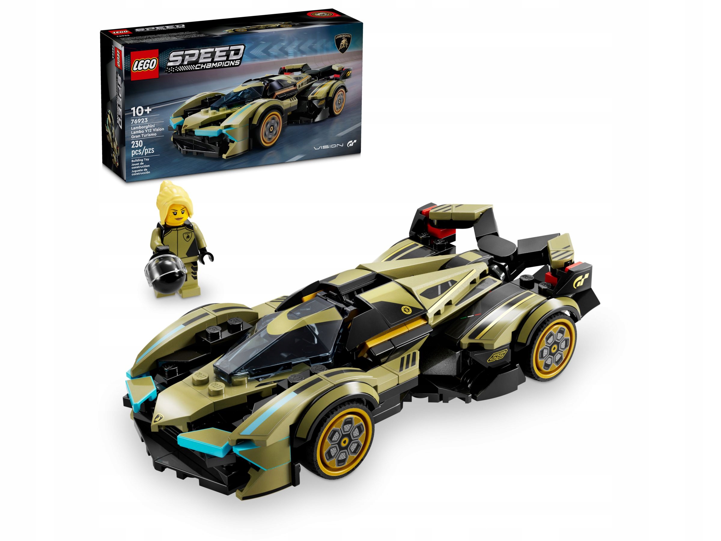 stavebnice Lego Speed Champions 76923 Luxusní Lamborghini Lambo V12 Vision Gt