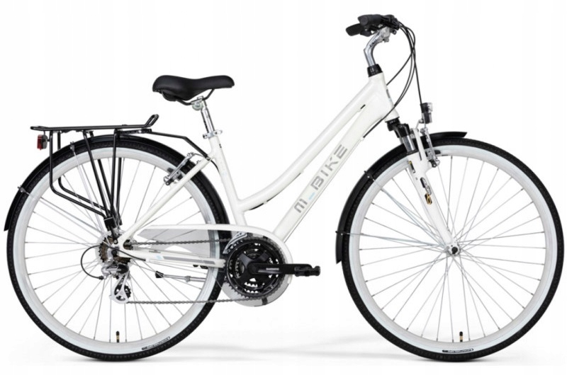 Rower M-bike T_bike 9.1 Lady white/light blue 40 cm