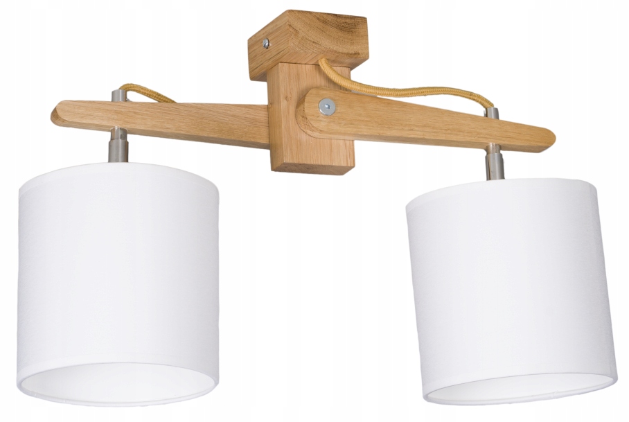 Závěsná stropní lampa ze dřeva Led Kolor E27 NW2X