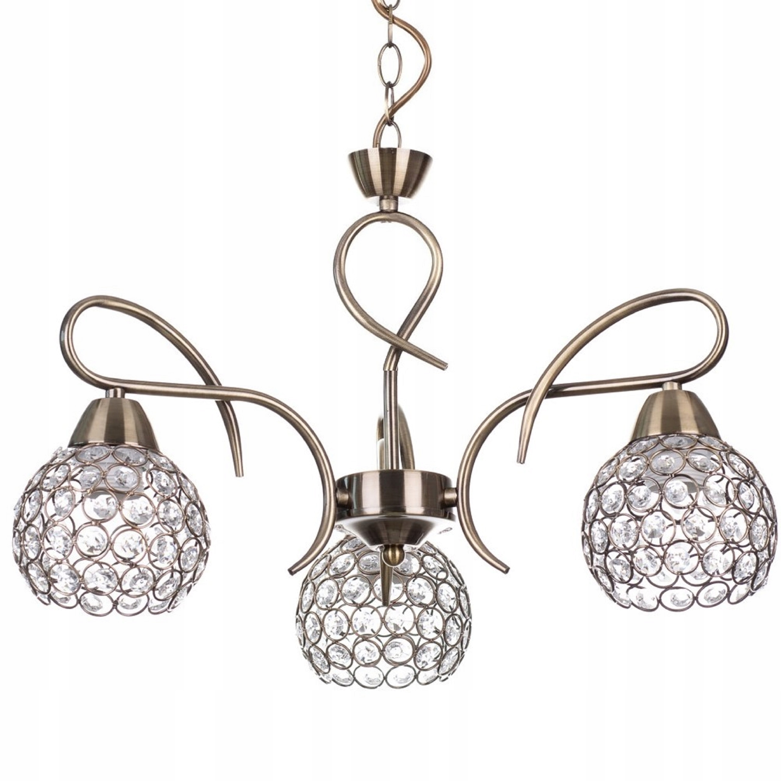 

Lampa Wisząca Plafon Żyrandol Circle Old 3 Patyna