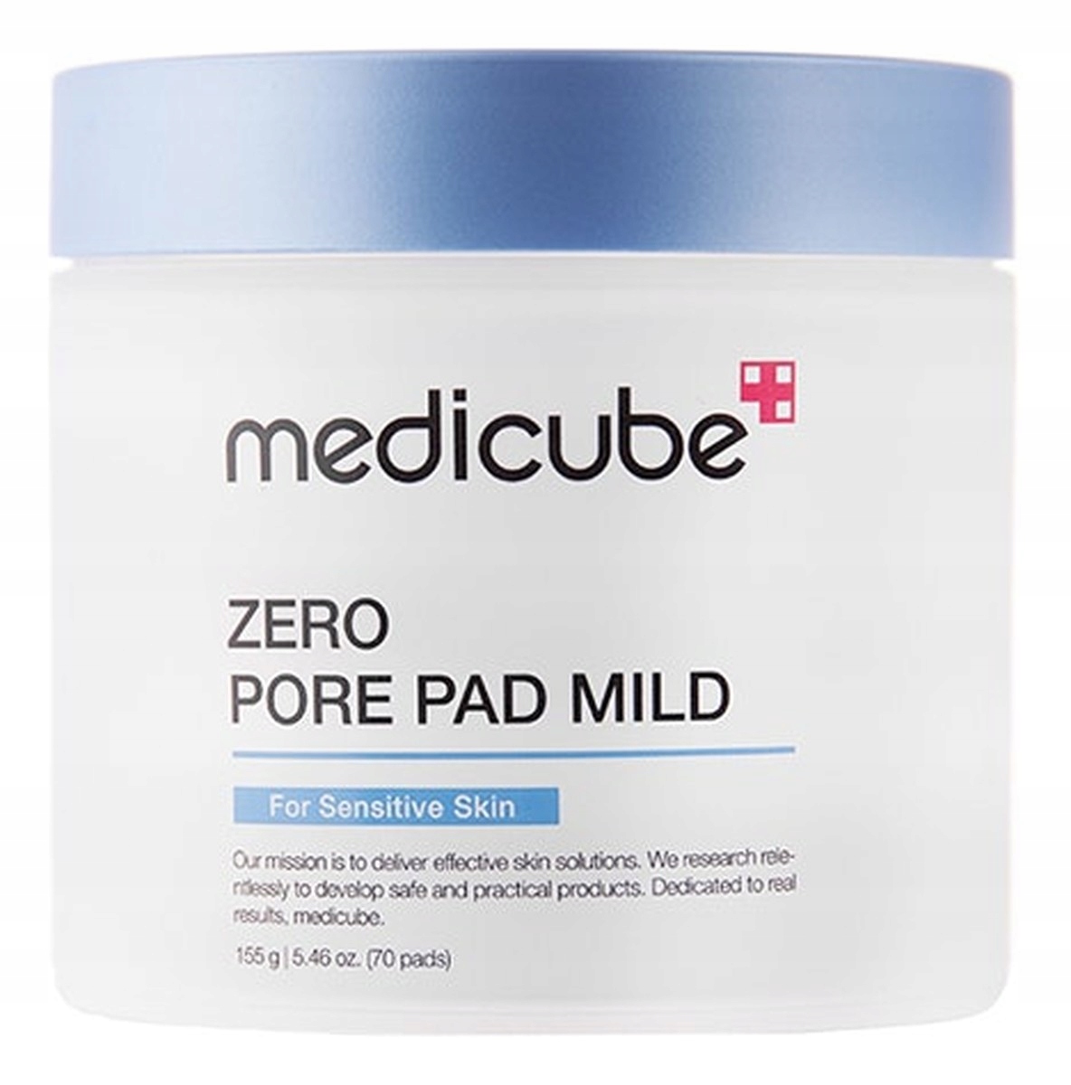 Medicube Pleťové odličovací polštářky Zero pro citlivou pleť 70 ks 50 ml