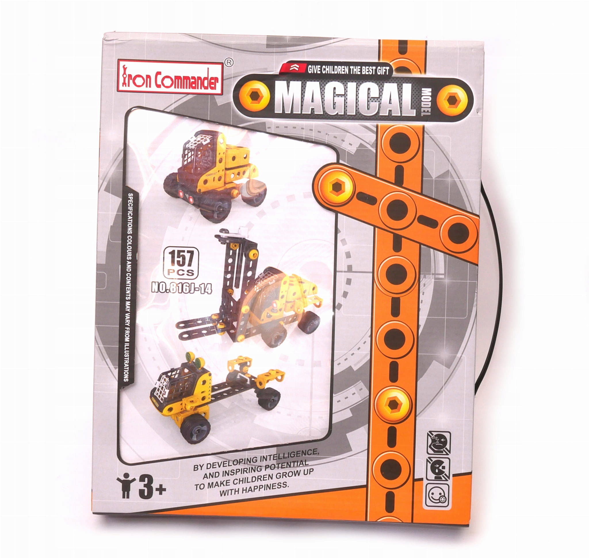 Iron Commander - Magical model klocki do skręcania