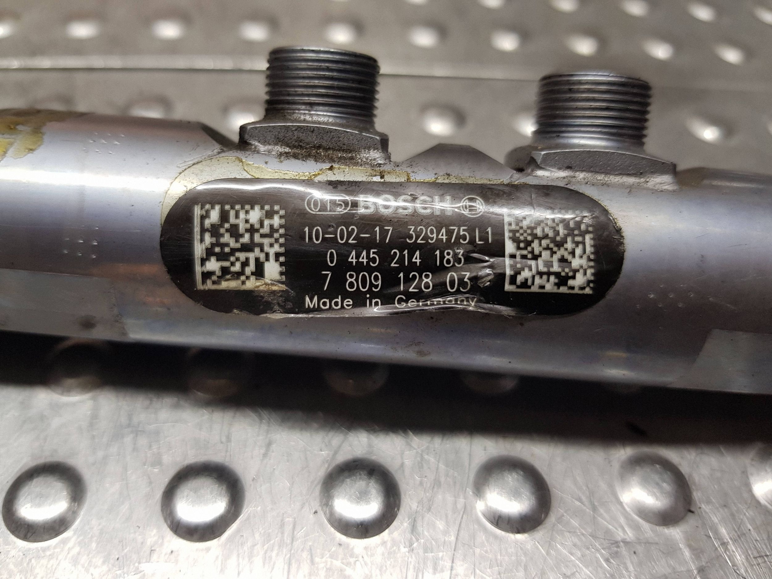 Rampe injection Capteurs 7809128 BMW E87 E91 E90 E91 F20 F30 F31 2.0D N47