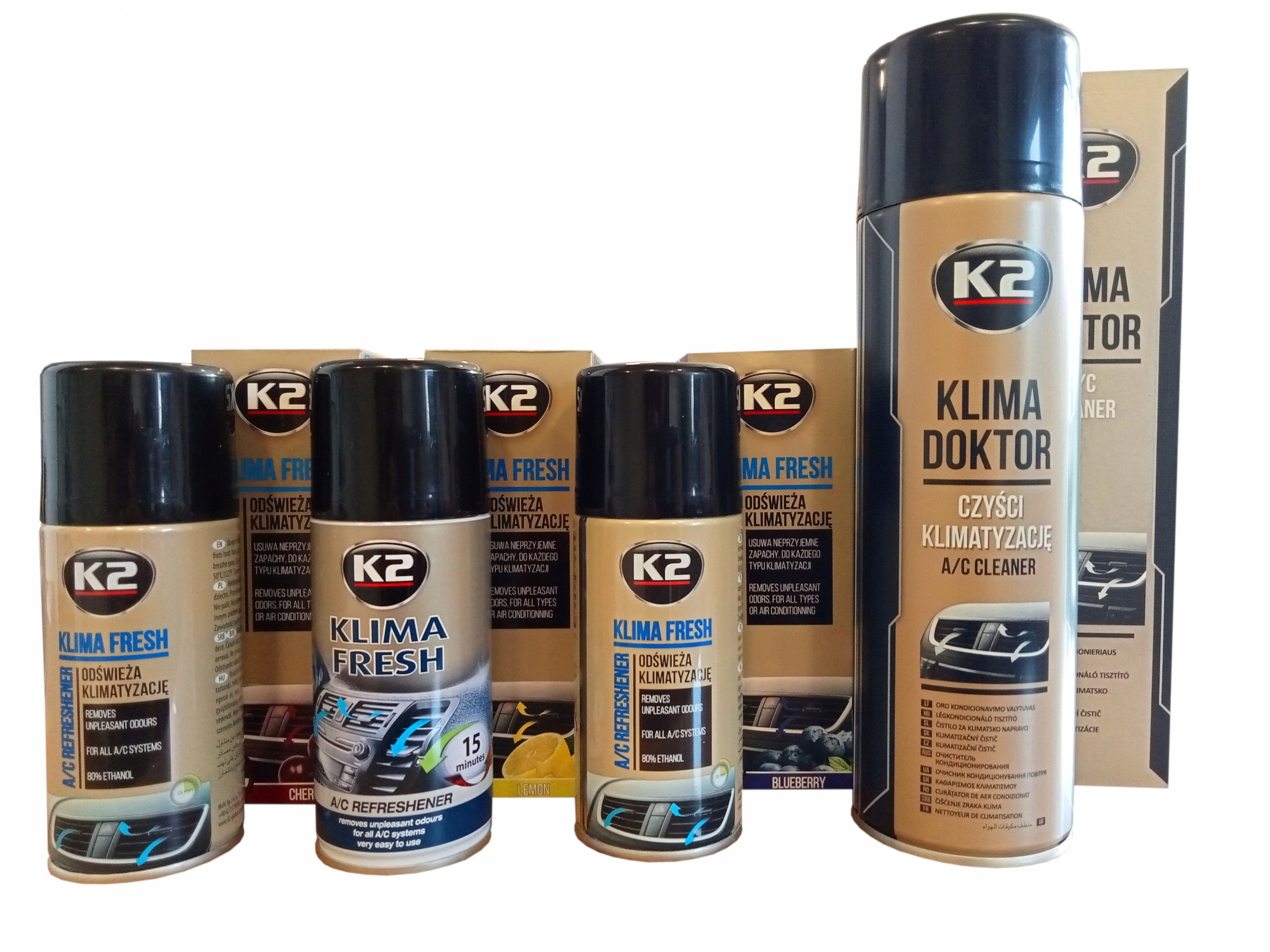 

Zestaw K2 Do Odświeżania Klimatyzacji